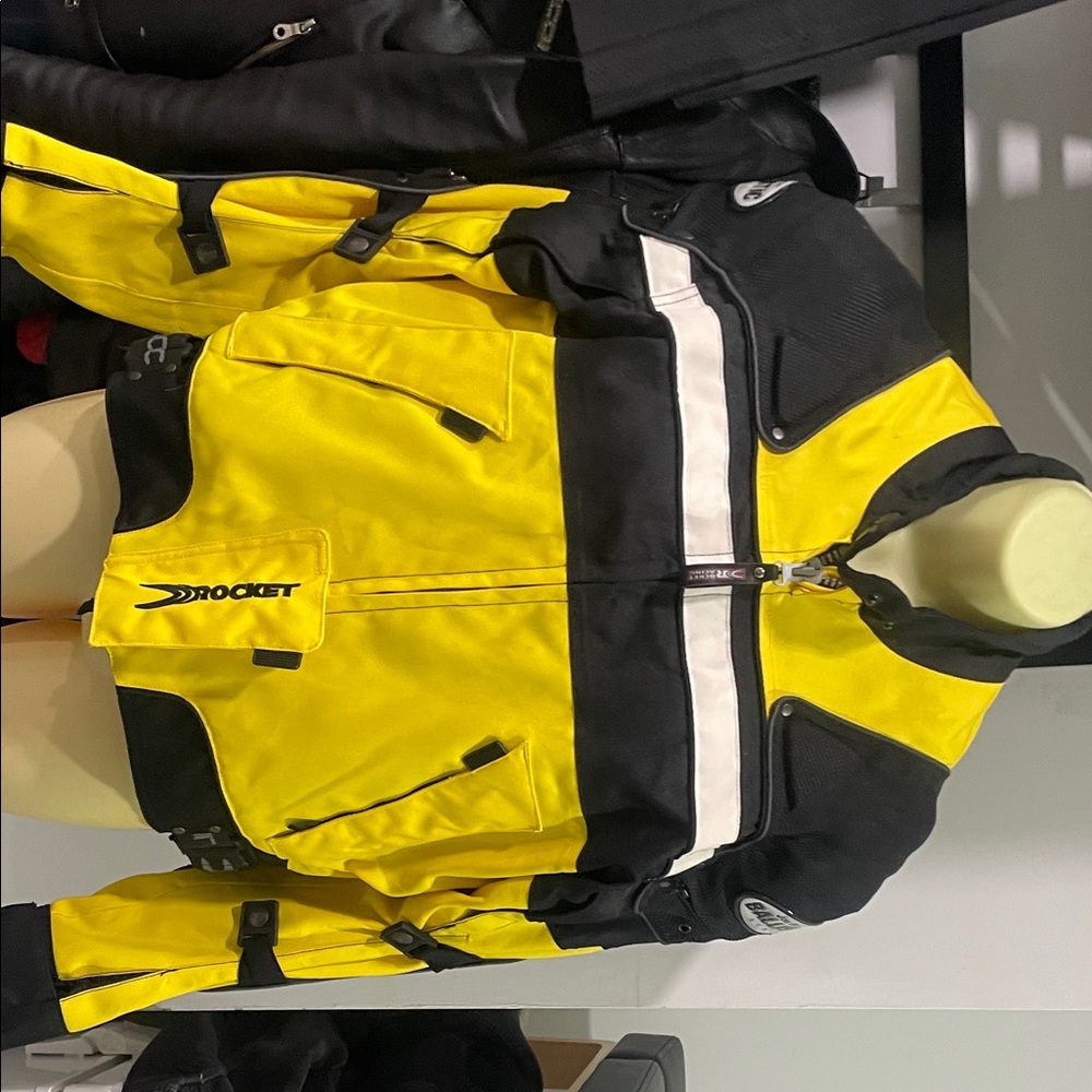 Joe Rocket Yellow and Black Women's Jacket